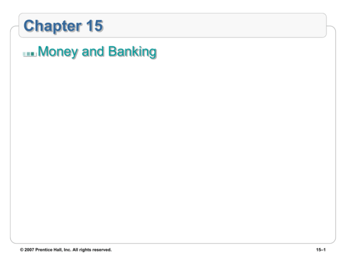 Money in review chapter 6