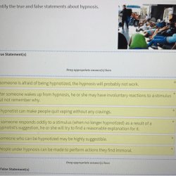 Identify the true and false statements about intrinsic motivation.